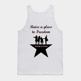 Raise a glass to Freedom Hamilton Tank Top